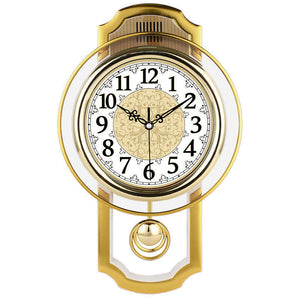 Retro Swing Wall Clock Living Room Simple Fashion Quartz Clock